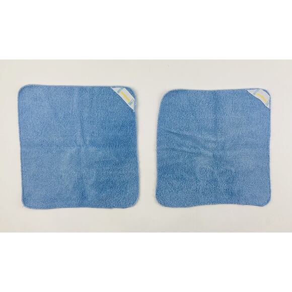 Vintage Springmaid Avanti Towel Set 5 Daisy Polka Dot Bow Blue Green Body Wash C - Picture 8 of 11